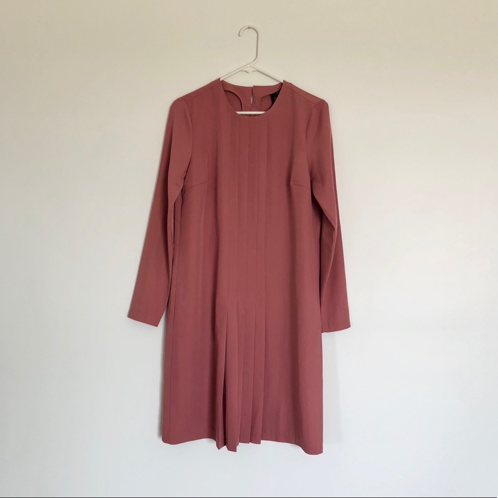 Rose colored dress